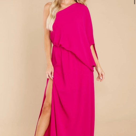 Red Dress Boutique fuchsia maxi - Picture 2 of 3
